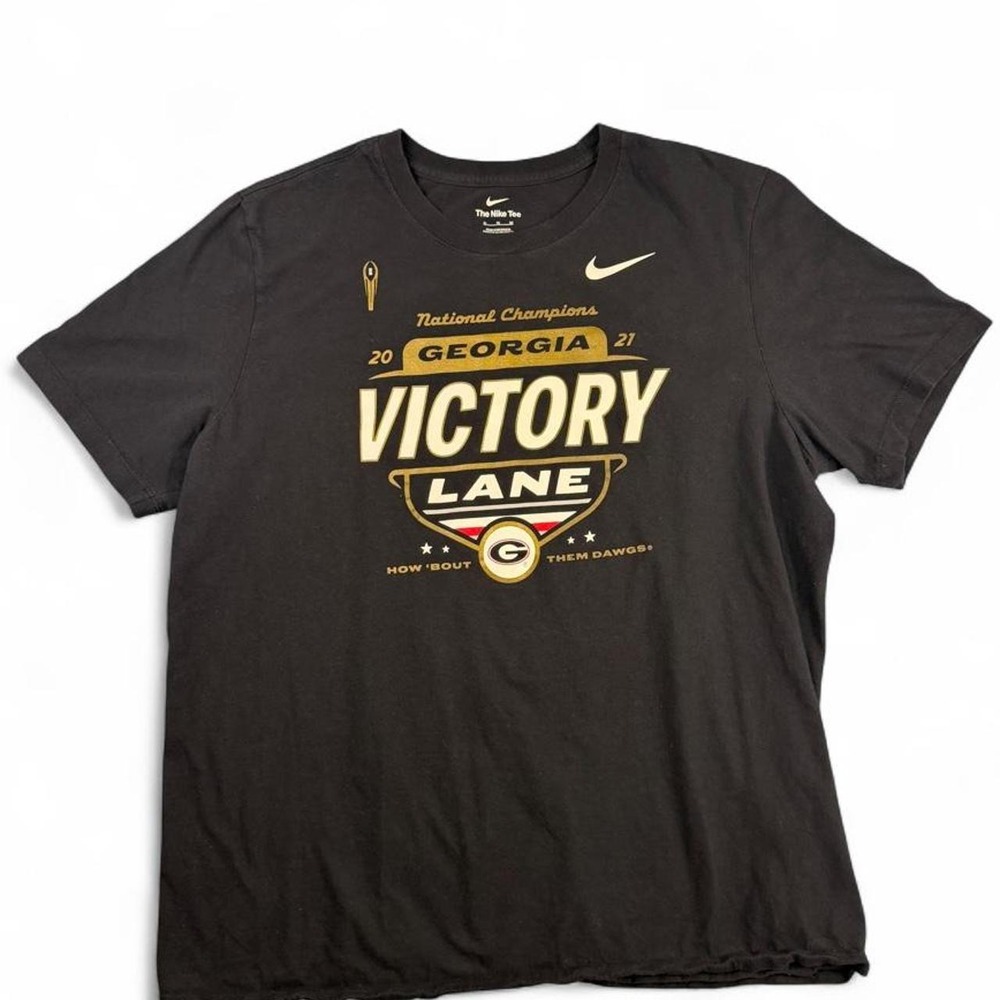 Nike Georgia Bulldogs 2021 National Champions T-Shirt Victory Lane XL